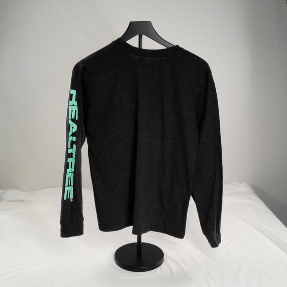 Realtree By Willow Trails Mens L Long Sleeve Black American Flag Camo Shirt - Picture 2 of 6